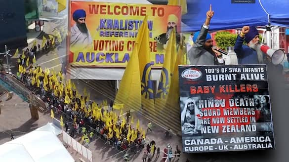 After Canada, now Khalistan 'referendum' aimed at balkanizing India reaches New Zealand; sparks outrage WATCH snt