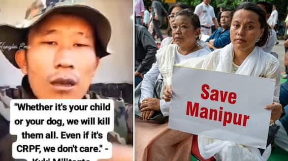 Manipur unrest: Kuki militant issues CHILLING threat to civilians, CRPF; says 'will kill them all' (WATCH) snt