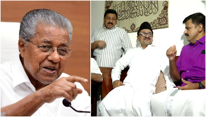 chief minister pinarayi vijayan about sandeep warrier congress entry 