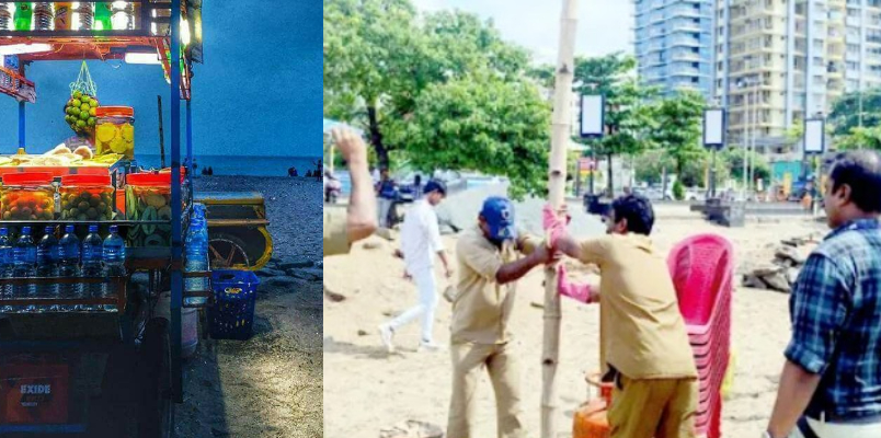 street vendors kozhikode beach were evacuated after two thalassery natives died of jaundice 