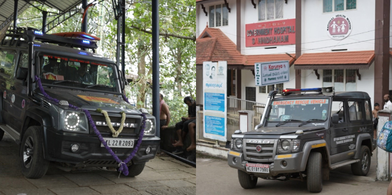 rapid action medical units of kaniv 108 deployed at sabarimala for emergency medical aid