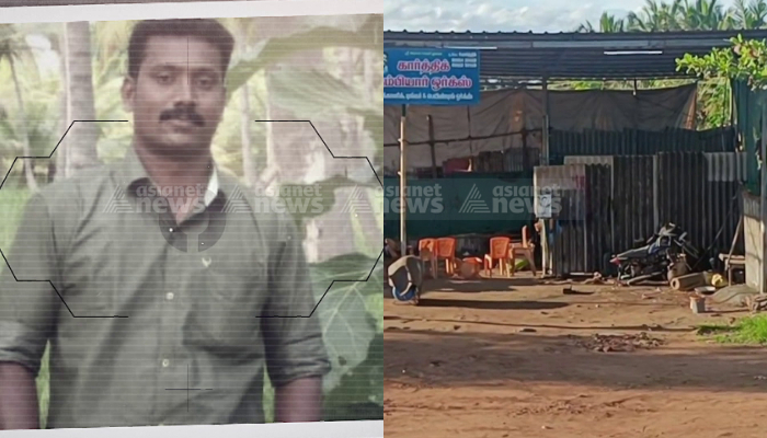 lorry driver found dead in workshop in kambam tamilnadu friend in custody 