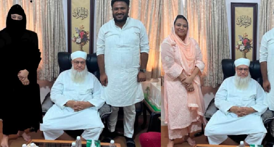 Swara Bhaskar photo trolled by Netizens after Meet Maulana Sajjad rav