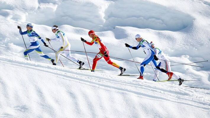 Skiing