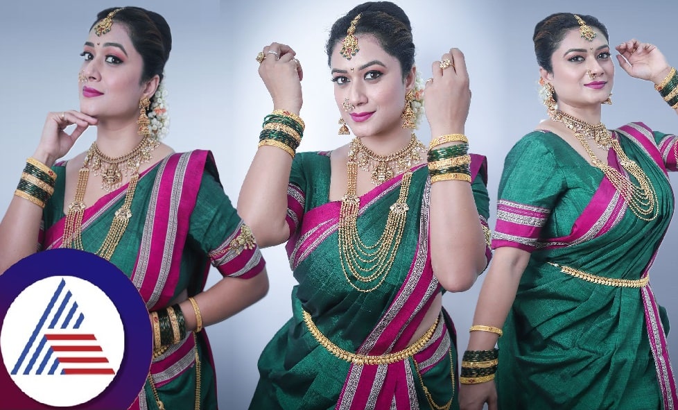 Tanisha Kuppanda in traditional  avatar pav