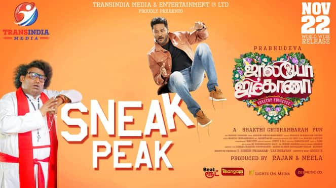 prabhu deva jolly o gymkhana movie sneak peak out now ans