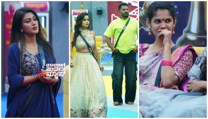 bigg boss kannada 11 Gouthami laughs sarcastically against Shobha shetty, rajath punished from bhavya gowda gow