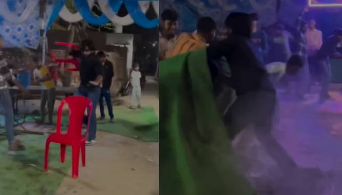 crazy dance in wedding venue went viral 