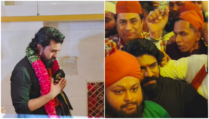 Ram Charan visits Kadapa temple; Police lathi-charge actor's fans [WATCH] ATG