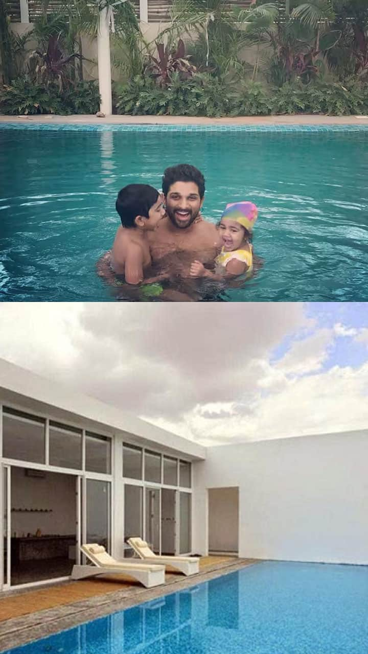 Allu Arjun 100 Crore Hyderabad Bungalow Inside Look gow