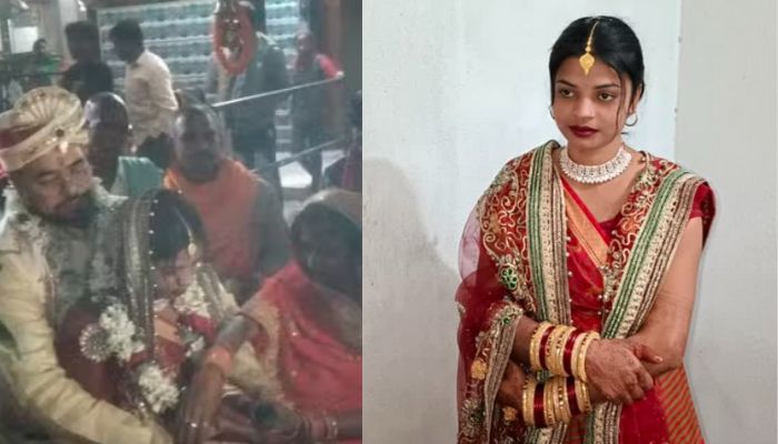 Former mla ram balak singh married 31 year old girl photos viral mrq