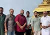 Suriya Visit Sri Yoga Narasimha Swamy Temple with Kanguva Director Siruthai Siva gan