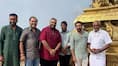 Suriya Visit Sri Yoga Narasimha Swamy Temple with Kanguva Director Siruthai Siva gan