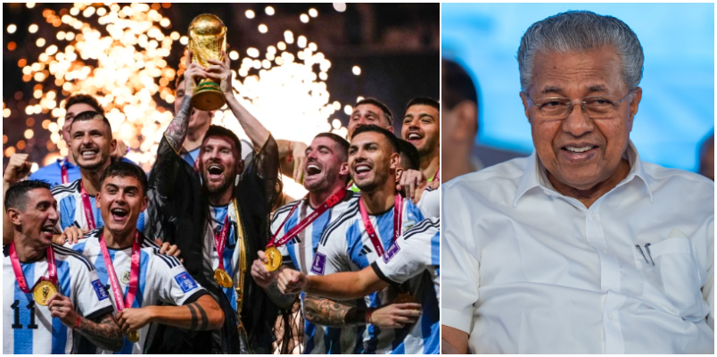 "Many said this is impossible": Kerala CM Vijayan says merchant community will fund Argentina team's visit dmn