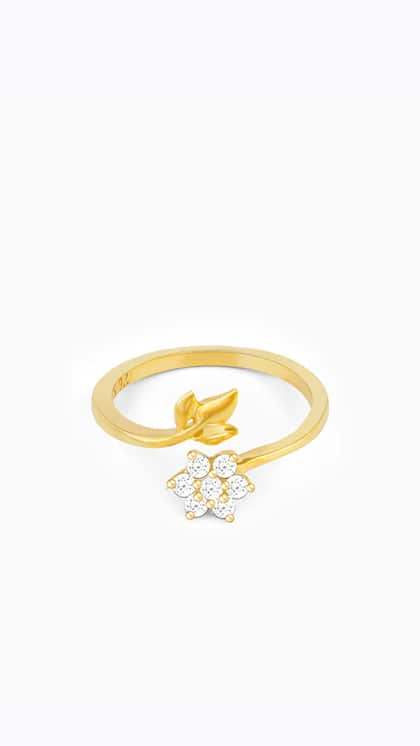 Simple Pattern Gold Ring