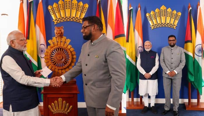 PM Narendra modi guyana visit  10 agreements signed mrq