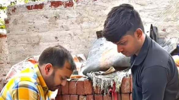 Sarfaraz 21 year old works eight hours lifting bricks now his way to become a doctor