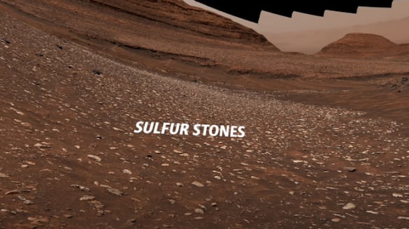 Watch NASA Curiosity Rover uncovers Sulphur on Mars From Gediz Vallis Channel 360 View