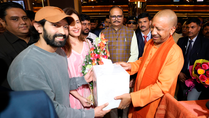 CM Yogi watches The Sabarmati Report film