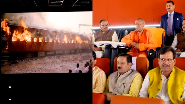 CM Yogi watches The Sabarmati Report film