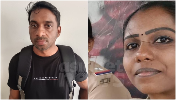 husband in police custody who killled woman police in Kannur