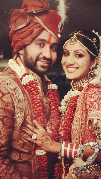 Shilpa Shetty & Raj Kundra (November 22, 2009)