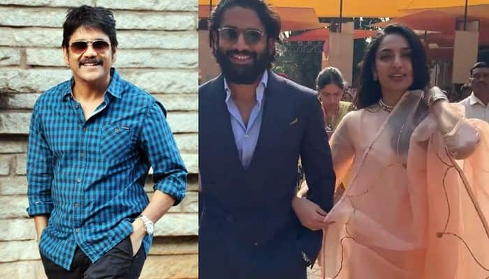 Nagarjuna First time open up son  Naga Chaitanya and Sobhita Dhulipala wedding mma