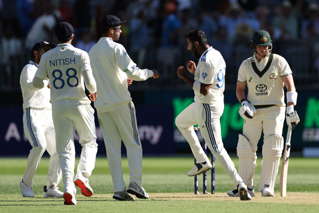 Border Gavaskar Trophy Jasprit Bumrah Runs Riot India Eye History In Perth Test kvn