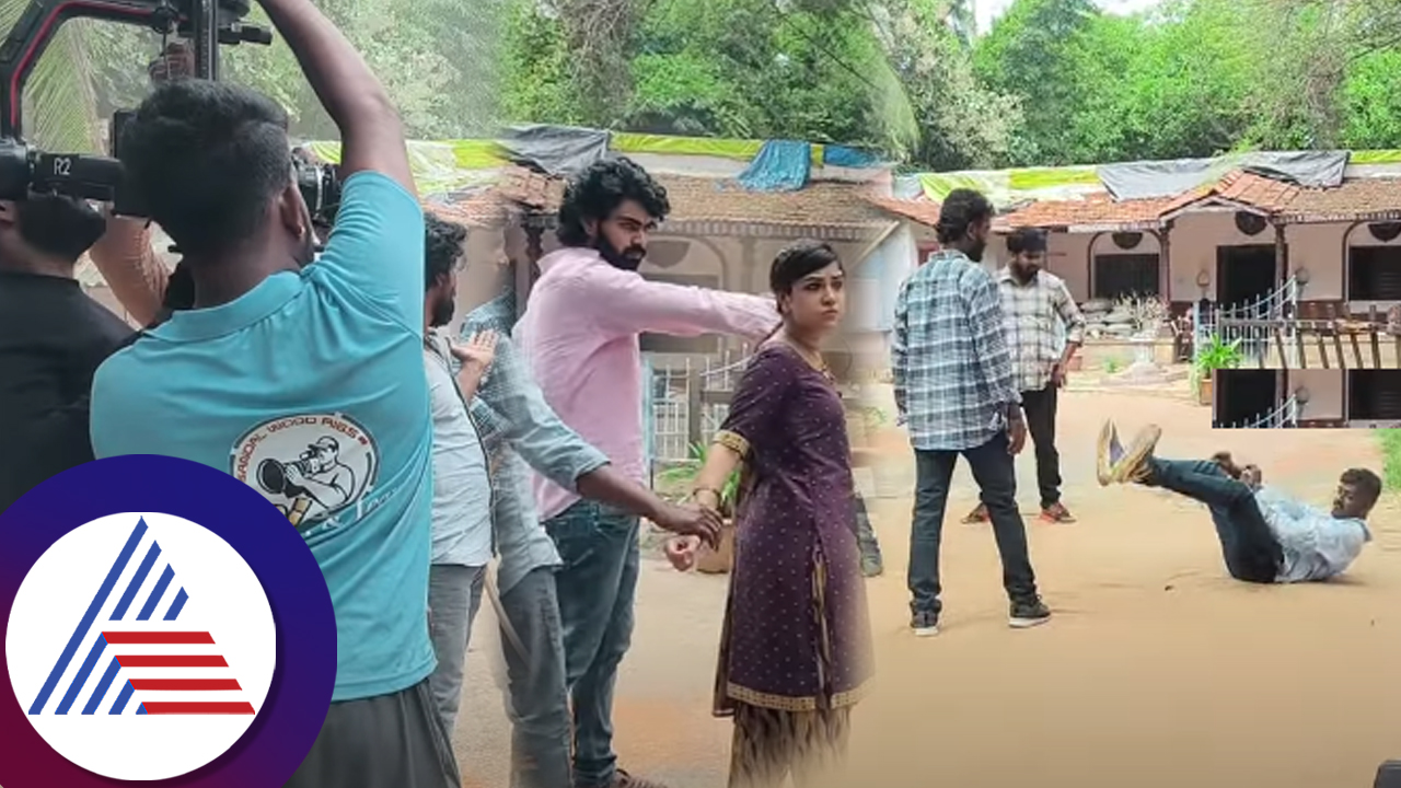 Puttakkana Makkalu Kanthis fighting shooting behind the scenes video has gone viral suc 