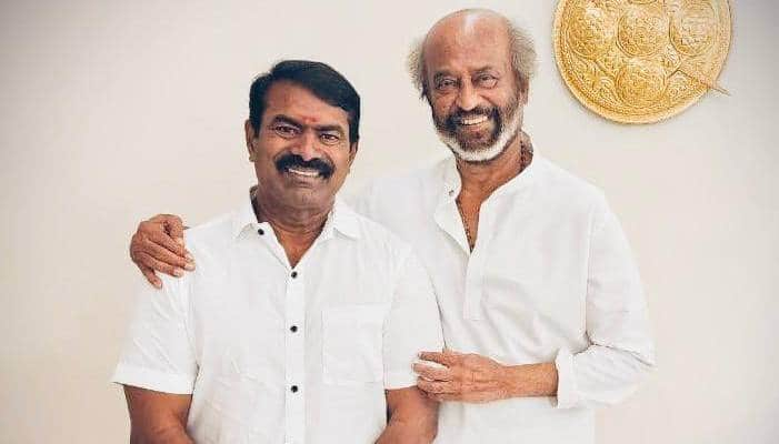 NTK leader seeman met super star rajinikanth ans