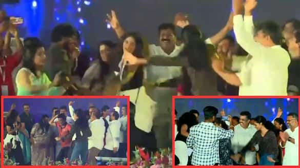 fisheries minister mankal vaidya Viral Dance in Murdeshwar Mathsyamela san