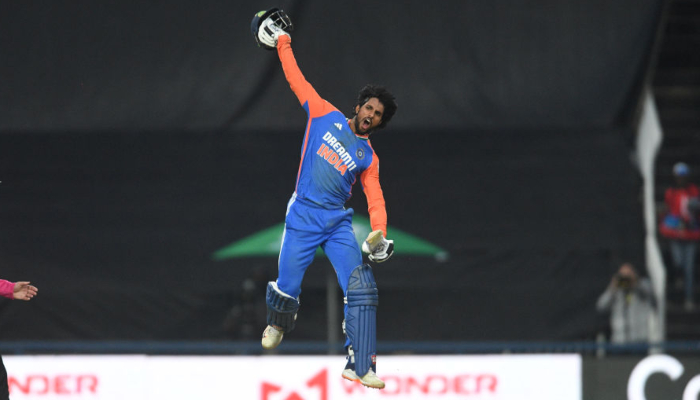 SMAT: Tilak Varma becomes first batter to record 3 T20 hundreds in a row