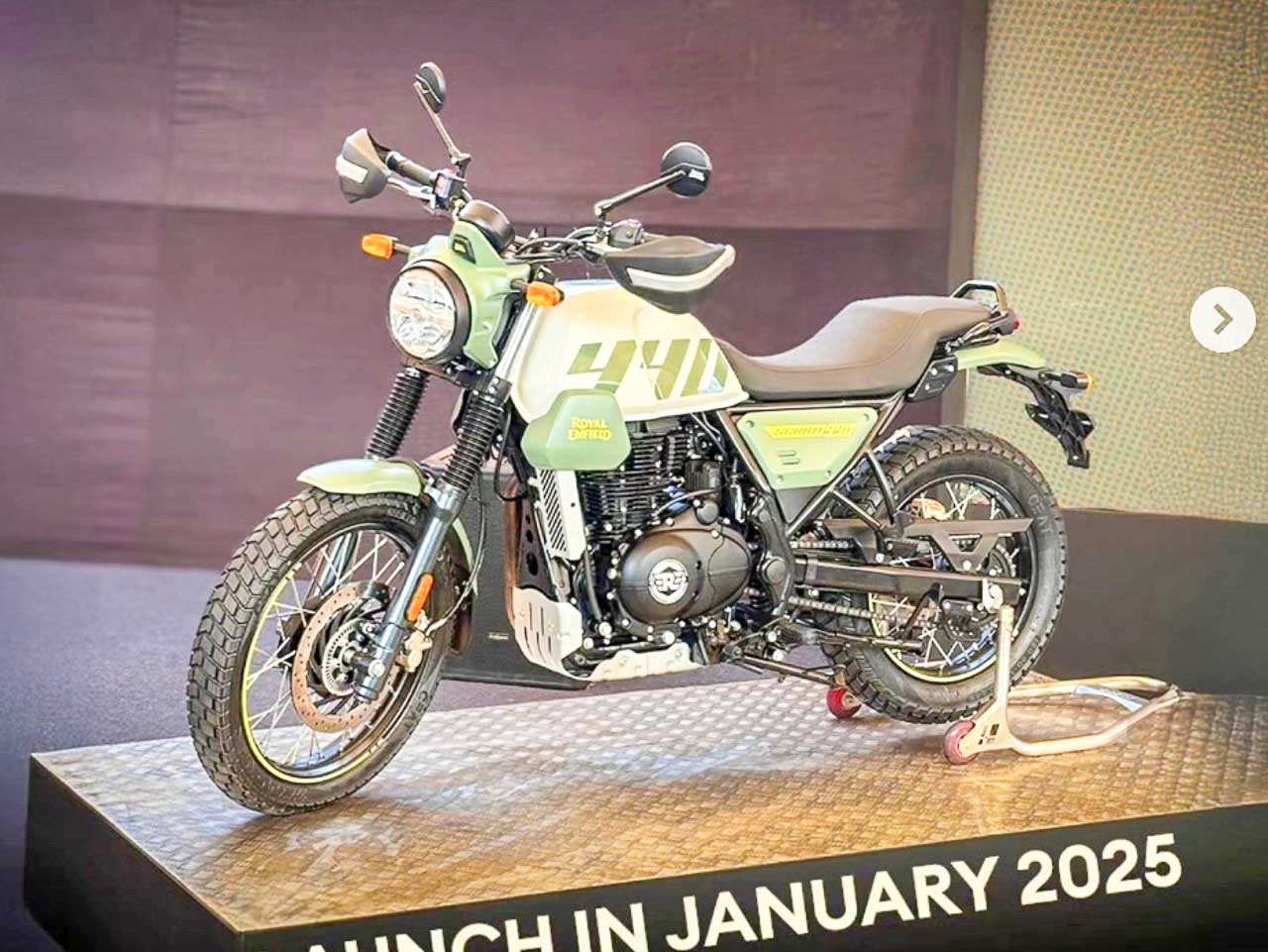 Royal Enfield Scram 440 unveiled with more powerful engine in India