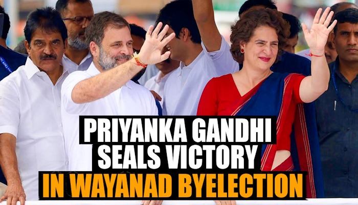 Wayanad Byelection: Priyanka Gandhi seals victory in her debut election anr