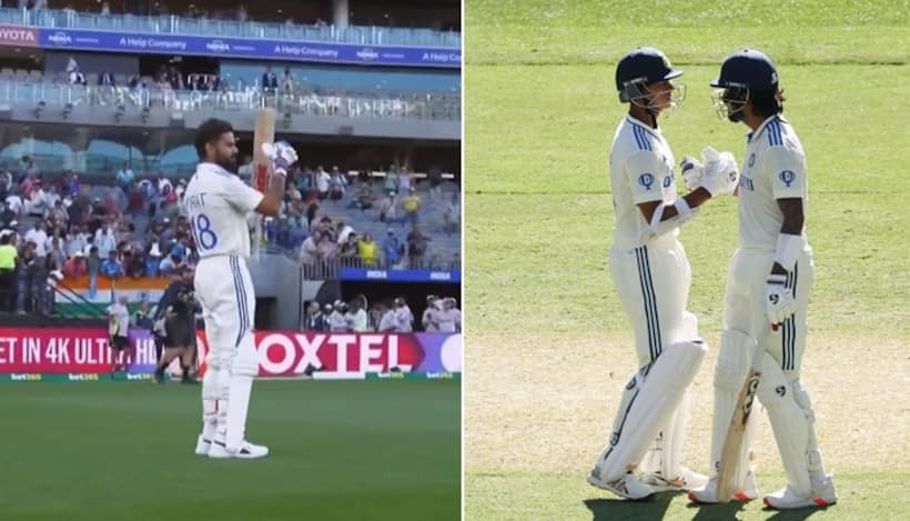 IND vs AUS, Perth Test: Virat Kohli salutes Jaiswal, KL Rahul for stellar show; gesture wins hearts (WATCH)