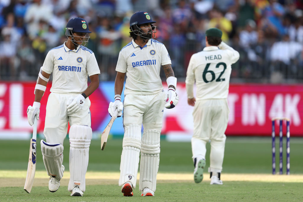 India vs Australia 1st Test 23rd November 2024 live updates 2nd Day, Rahul and Yashasvi Jaiswal scores 50s