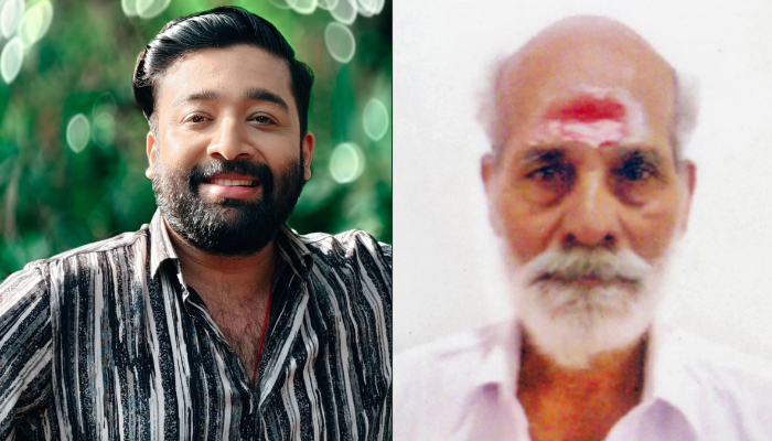 actor niranjan nair shares memory of his grand father