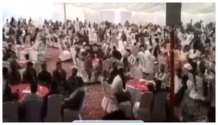 video of Beggar family spends Rs 38 lakh on feast for 20000 guests in Pakistan goes viral 