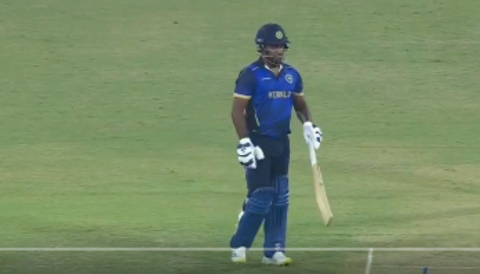 fifty for sanju samson and kerala got good start against services