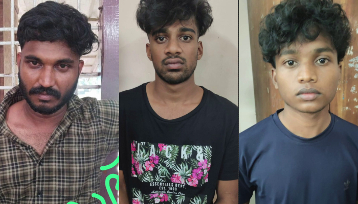 Three youths including two college students arrested with huge amount of MDMA in Alappuzha