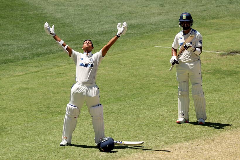 IND vs AUS, Perth Test: Jaiswal falls after stealing show with stellar century, fans laud 'New King'