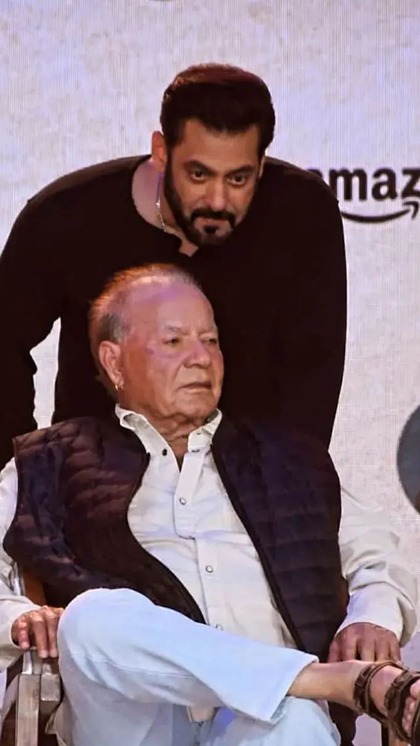 Salim Khan's reaction on writing for his son