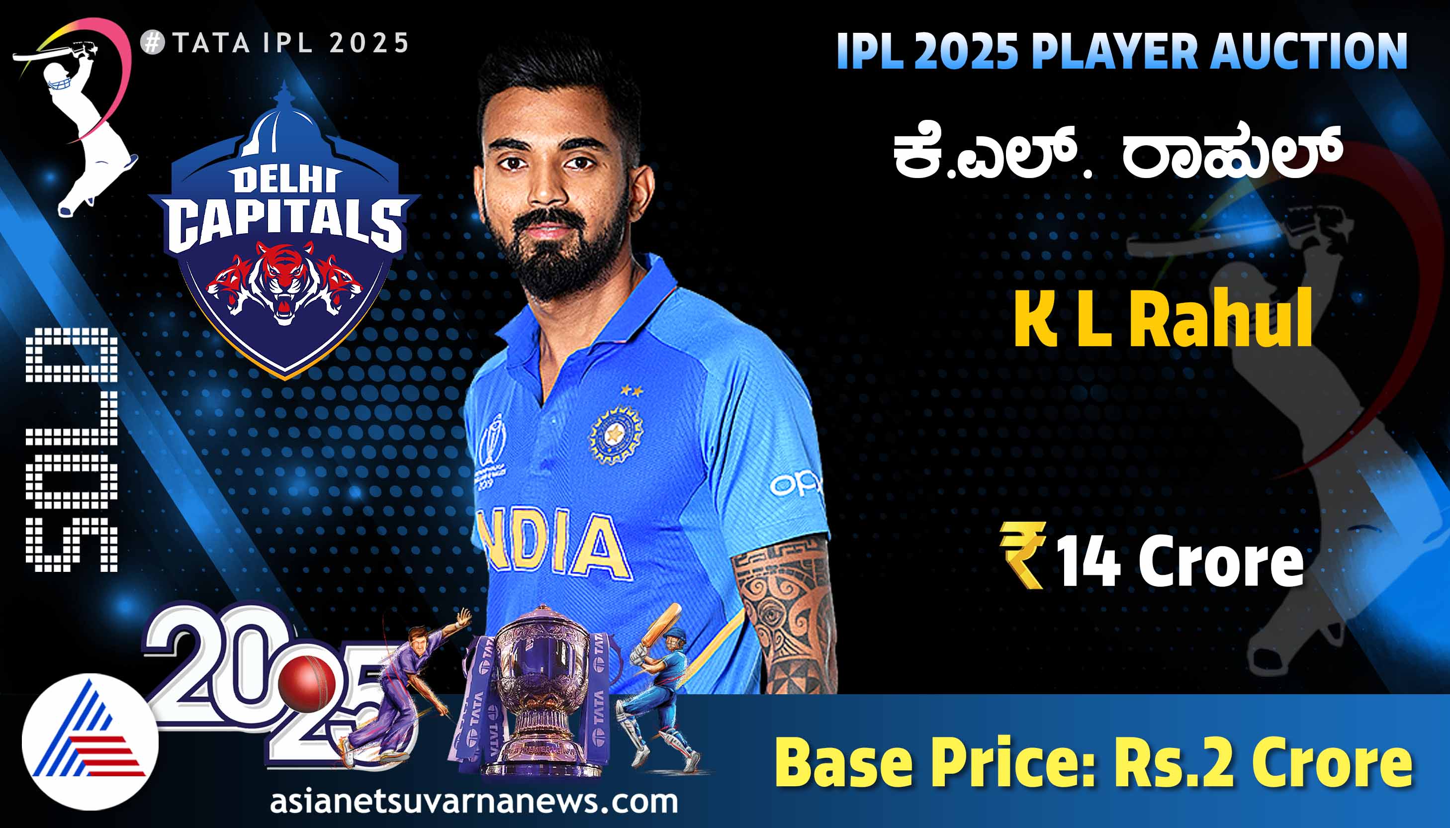 IPL Auction 2025 KL Rahul sold to Delhi capitals fans slams RCB ckm