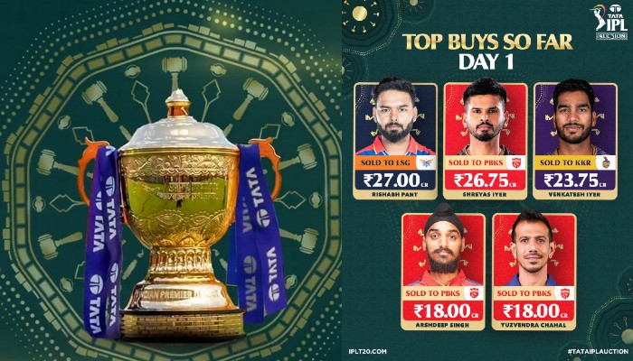 IPL 2025 mega auction: Rishabh Pant, Shreyas Iyer bag record bids; full list of players SOLD, UNSOLD on Day 1 snt