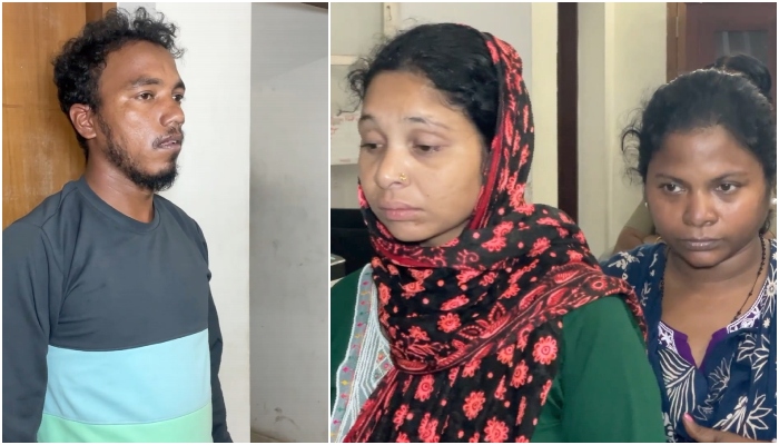 Three arrested includeg womens withganja in kochi