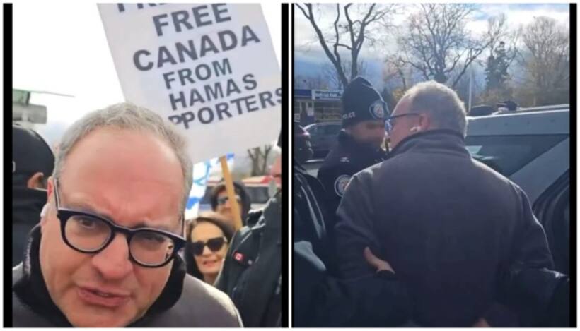 'Like Hitler recreation': Jewish journalist arrested for covering pro Hamas protest in Toronto (WATCH)