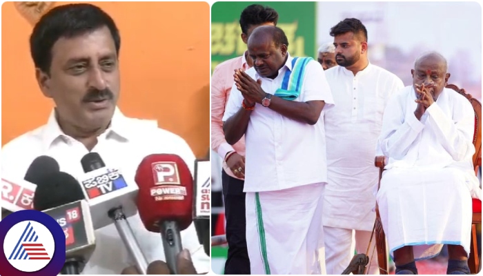 H D Deve Gowda is old and unable to lead JDS party says MLA C P Yogeshwar sat 