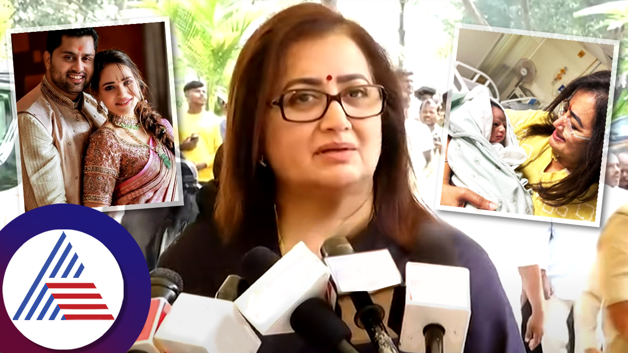 Aviva baby is replica of ambareesh abhishek is busy in fatherhood says sumalatha vcs