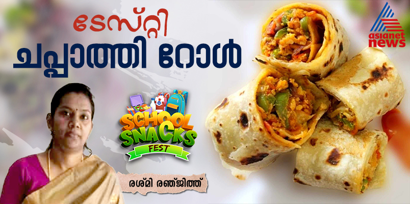 Chapathi roll recipe you can also try 