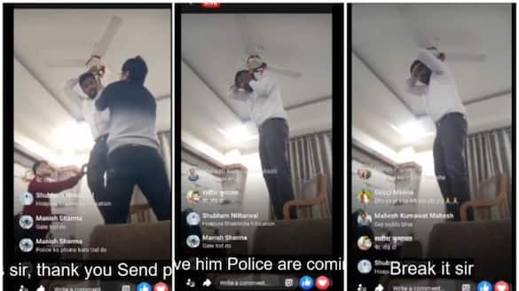 Jaipur SHOCKER! Man tries to hang self during Facebook live, saved by police in nick of time (WATCH) shk